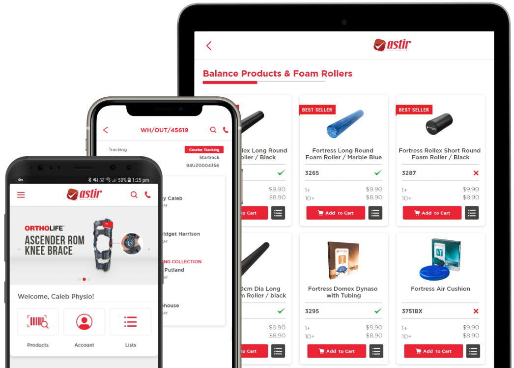 Fastest Physio Product Ordering APP