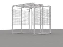 Ceiling and Wall Mesh Suspenda Frame