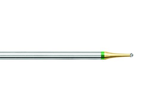 BUSCH HARD METAL BALL MILLING CUTTER WITH SXM TOOTH WITH SPECIAL CROSS-CUT / 1.2MM / 2 PIECES