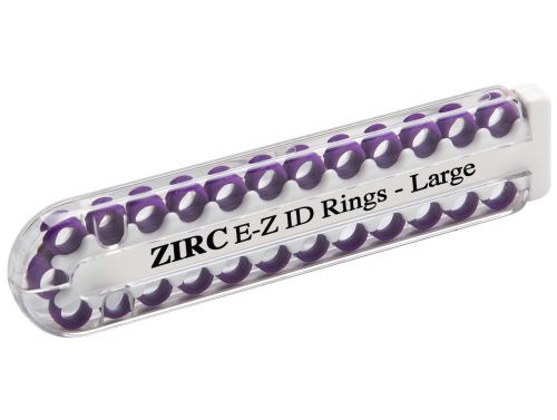 RUCK MARKING RINGS / PURPLE / 9MM / 25 PIECES