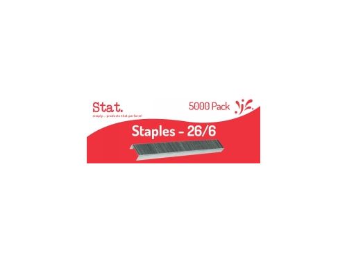 STAPLES SIZE 26/6 / BOX OF 5000