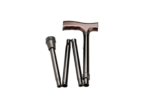 FOLDING ADJUSTABLE WALKING STICK