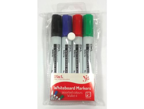 WHITEBOARD MARKER / 2.0MM BULLET NIB / ASSORTED COLOURS