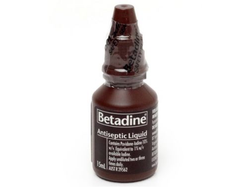 BETADINE ANTISEPTIC LIQUID / 15mL