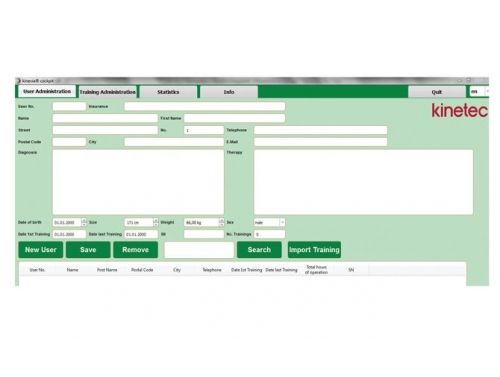 KINETEC KINEVIA COCKPIT SOFTWARE / PRO VERSION
