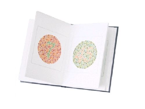 ISHIHARA COLOUR BLINDSNESS BOOK / 38 PLATE BOOK