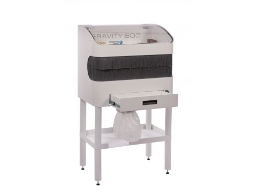 PULIDORA GRAVITY 601 POLISHER COMPLETE WITH SHELF AND 2 SETS OF LEGS