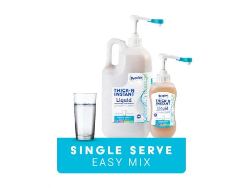 PRECISE FOOD THICKENER SINGLE SERVE / 2X3L BOTTLES