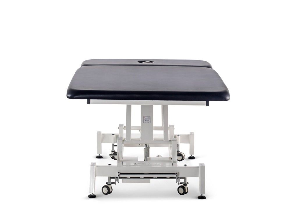 FORTRESS STABILITY BOBATH NEUROLOGICAL 2-SECTION 1.2M / WHITE FRAME / NAVY UPHOLSTERY photo