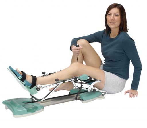 KINETEC PRIMA ADVANCE KNEE CPM / INCLUDING DELUXE HYGIENIC PADS photo