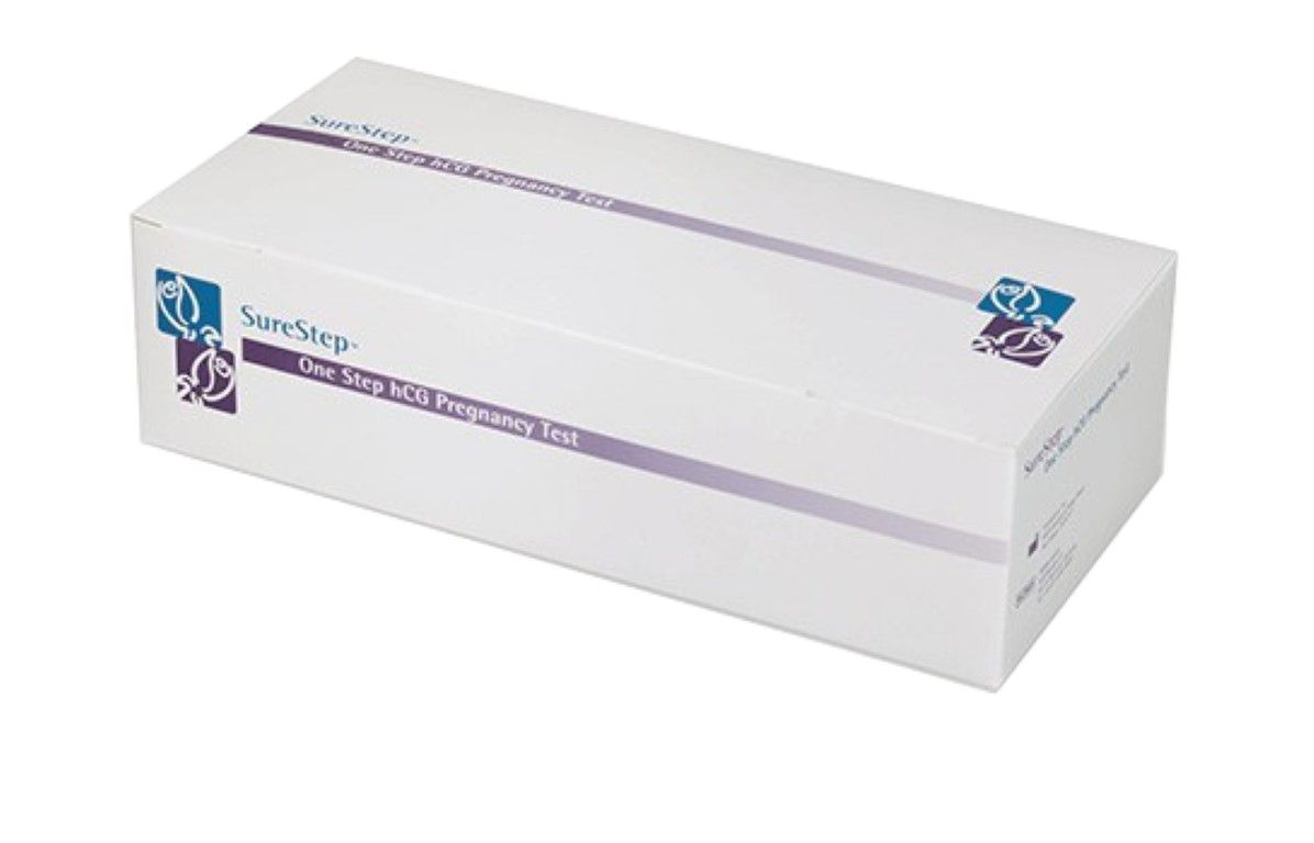 SURESTEP HCG URINE PREGNANCY TEST / BOX OF 25  photo