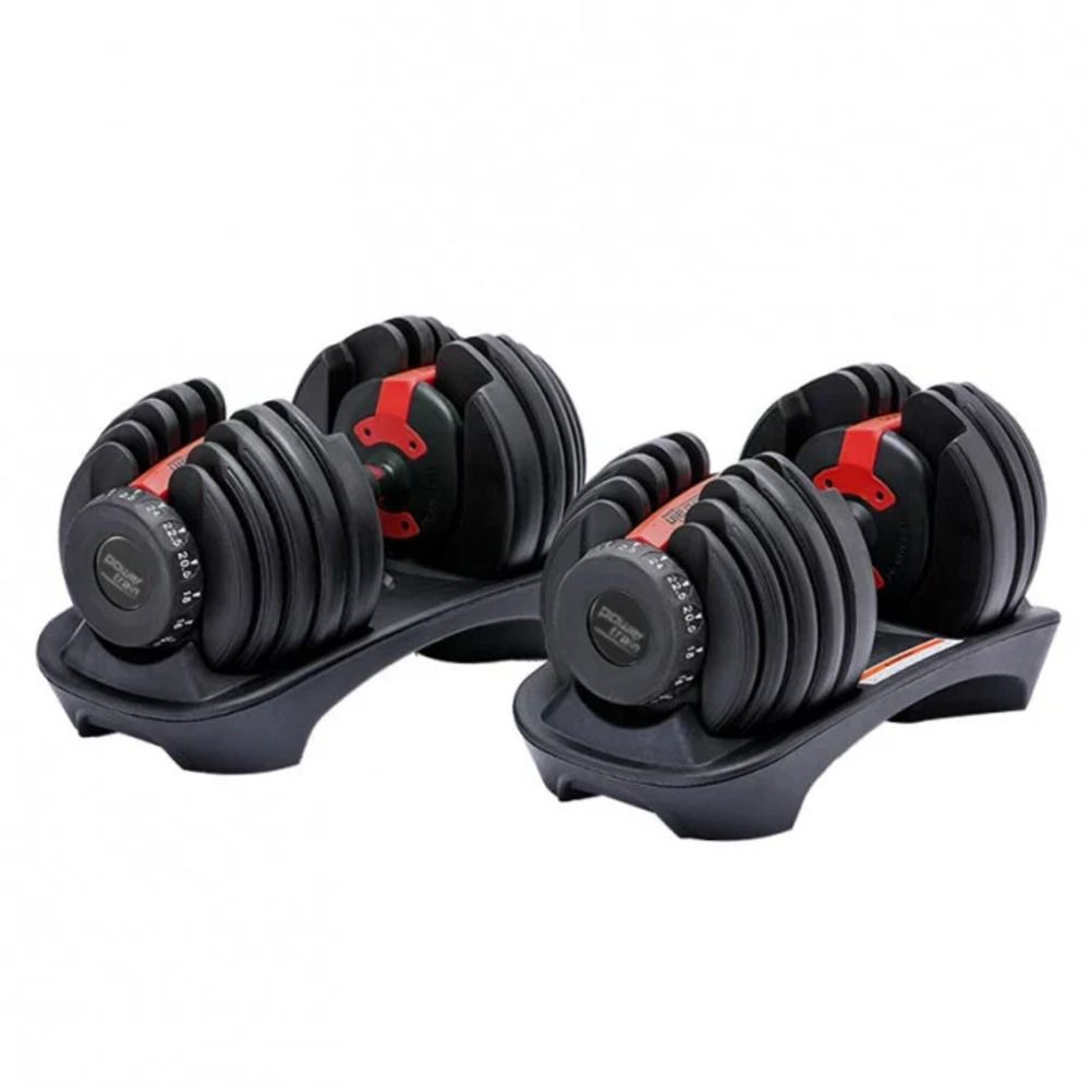 ADJUSTABLE DUMBBELLS 48KG SET / 24KG set of 2 photo