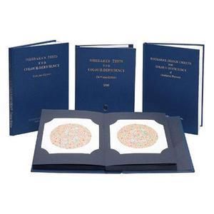 ISHIHARA COLOUR BLINDNESS BOOKS photo