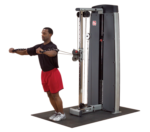 BODY SOLID PRO DUAL ADJUSTABLE CABLE COLUMN photo