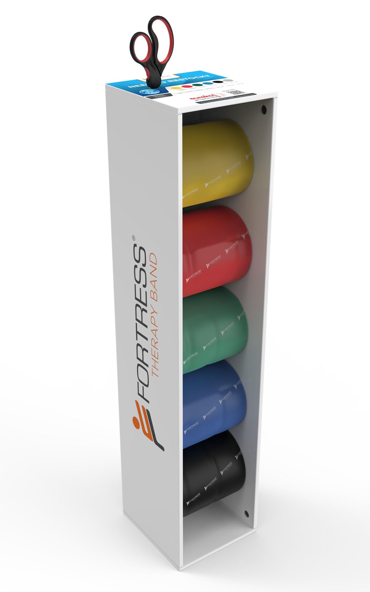 FORTRESS THERABOX RAINBOW EXERCISE BAND STAND photo