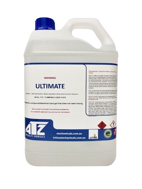 HAND SANITISER GEL / 5 LITRE / 70% ALCOHOL photo