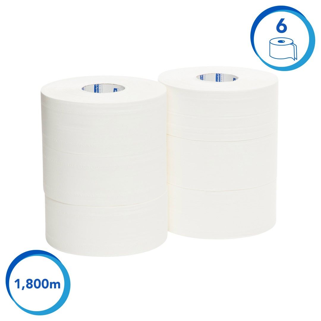 KLEENEX® COMPACT JUMBO ROLL TOILET TISSUES  photo