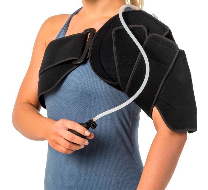 ORTHOLIFE COLD COMPRESSION THERAPY SYSTEM / SHOULDER WRAP photo
