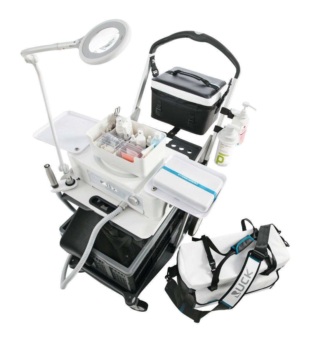 CLAX FOLDING TROLLEY WITH BASKET photo