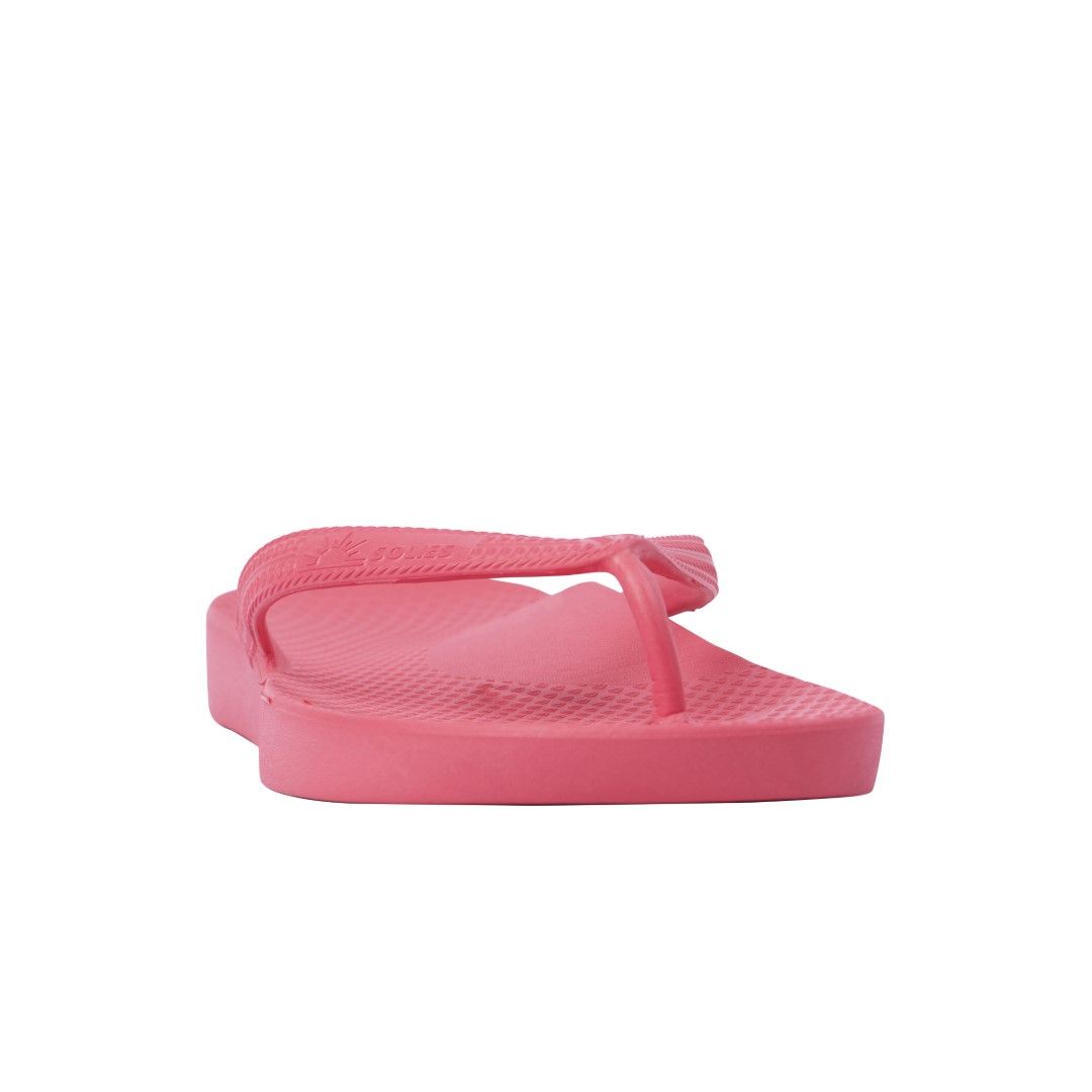SOLIES ORIGINAL ARCH SUPPORT THONGS / DEEP CORAL / SIZE US MENS 14 / WOMENS 15 photo