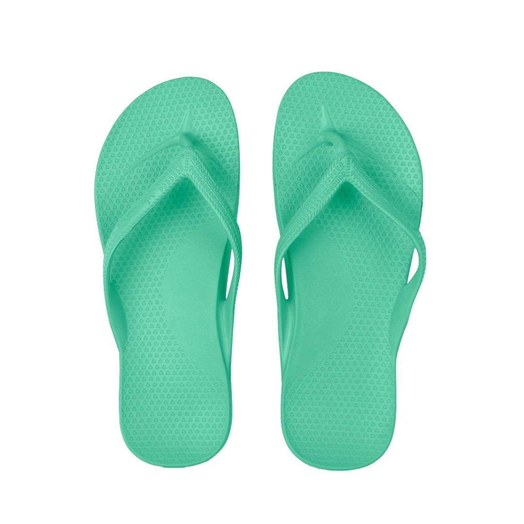 SOLIES ORIGINAL ARCH SUPPORT THONGS / COOL MINT photo