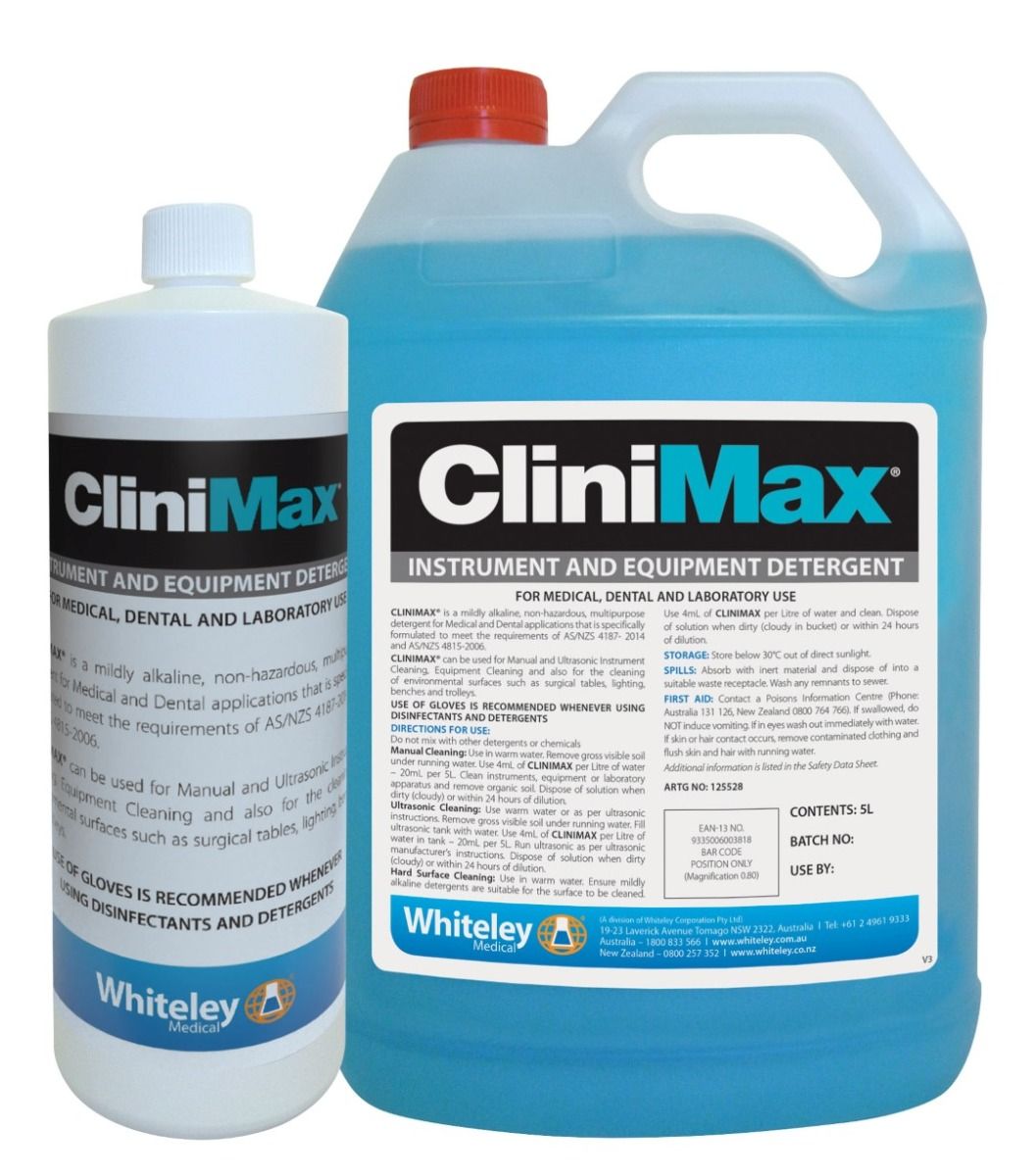WHITELEY CLINIMAX INSTRUMENT DETERGENT photo