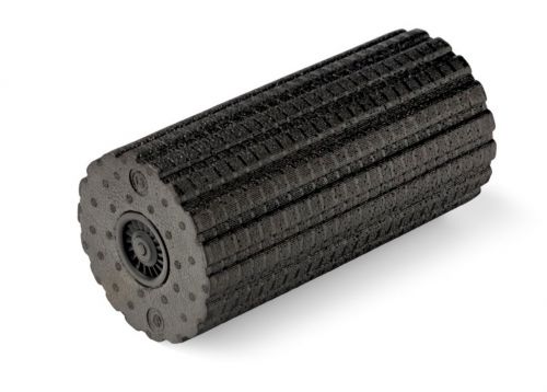 FORTRESS SHORT ROUND VIBRATING FOAM ROLLER / BLACK