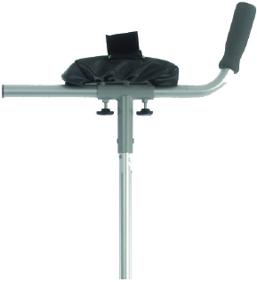 FOREARM GUTTER CRUTCHES / PAIR