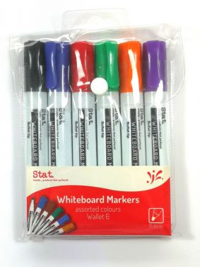 WHITEBOARD MARKER / 2.0MM BULLET NIB / ASSORTED COLOURS
