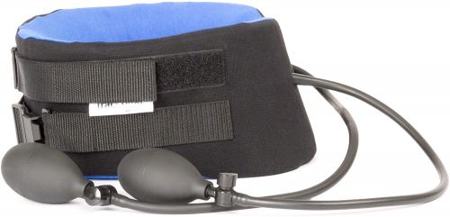 TRACCOLLAR INFLATABLE NECK TRACTION DEVICE / MED-LRG / BLUE