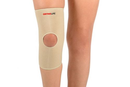 ORTHOLIFE ELASTIC KNEE BRACE WITH PATELLA OPENING