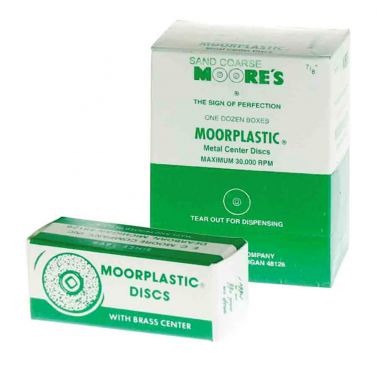 MOORE'S SANDING DISCS PLASTIC