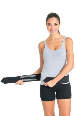 ORTHOLIFE CORE STABILITY SUPPORT / BLACK