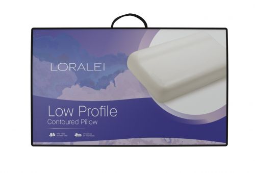 LORALEI CONTOURED LOW PROFILE PILLOW