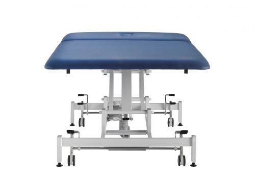 FORTRESS PARAMOUNT BOBATH NEUROLOGICAL 2-SECTION 1.2M / WHITE FRAME / NAVY UPHOLSTERY