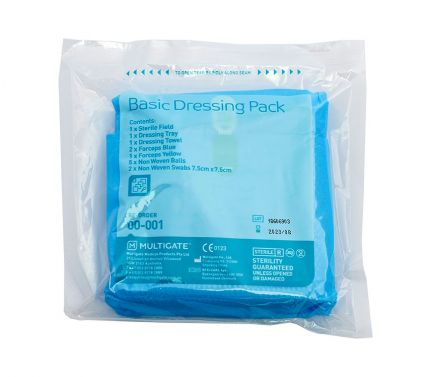 BASIC DRESSING PACK #5 WITH NON-WOVEN BALLS (WC301) / EACH