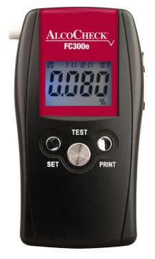 ROYAL MEDICAL ALCOCHECK F300 ALCOHOL BREATH TESTER