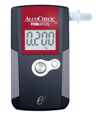 ROYAL MEDICAL ALCOCHECK FC90 ALCOHOL BREATH TESTER
