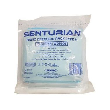 SENTURIAN BASIC DRESSING PACK / TYPE #6 / EACH (WC348)