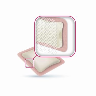 ACTIVHEAL SILICONE FOAM BORDER