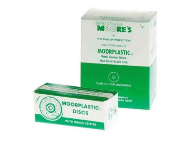 MOORE'S SANDING DISCS PLASTIC