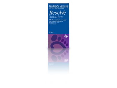 RESOLVE SOLUTION / 25 ML BOTTLE